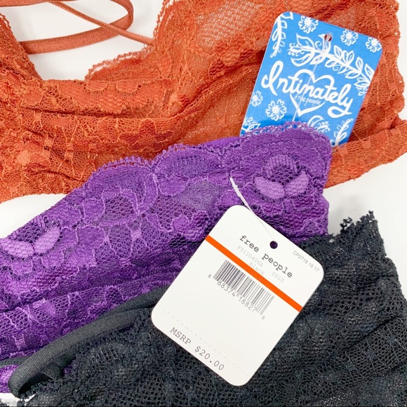 Free People Intimately Free Lace Bandeau Bralettes - Picture 3 of 5